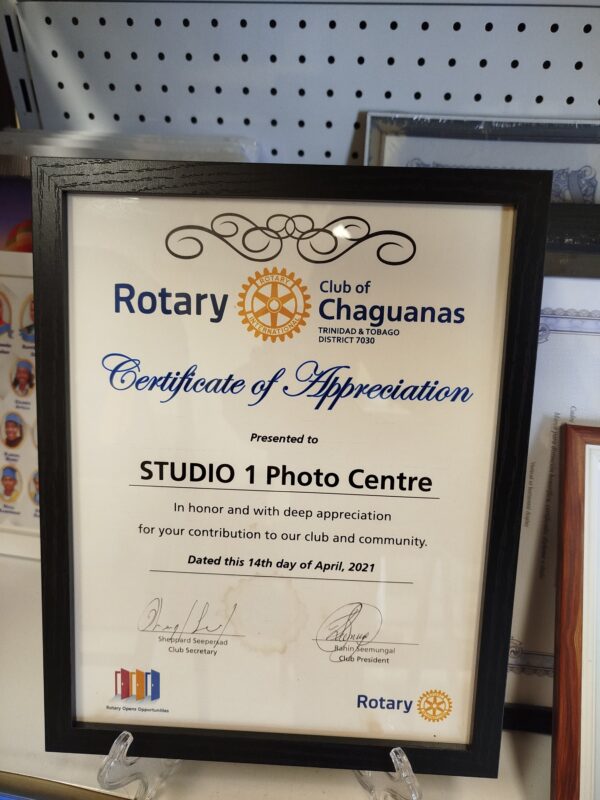 Letter Size Certificate Frame - Image 4