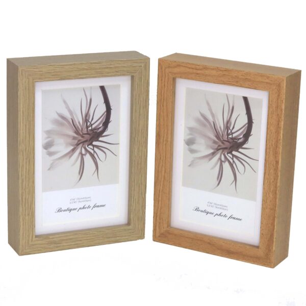 Brown 4x6 Box Frame with print