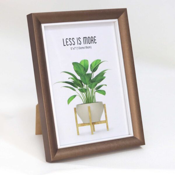 Metallic Bevelled 5×7 Frame with print - Image 3