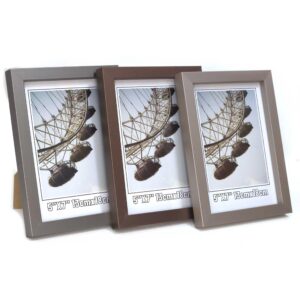 Sleek Metallic Box 5×7 Frame with print