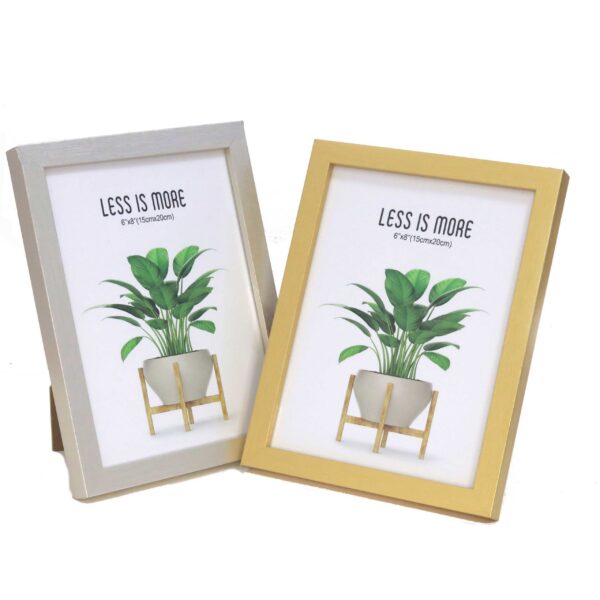 Metallic Box 6x8 Frame with print