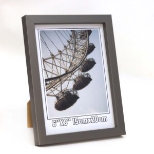 Sleek Metallic Box 6×8 Frame with print