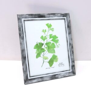 Marble Grey and White 8×10 Frame
