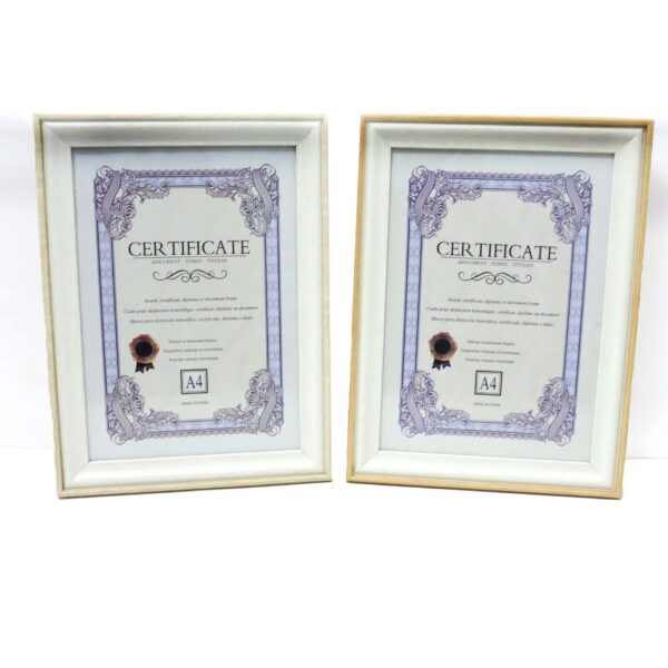 Wooden A4 frame with print - Image 2
