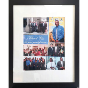 16×20 Signature Frame with print and matt