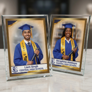 Classy Glass 5×7 Frame with Print