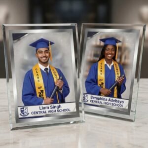 Classy Glass 5×7 Frame with Print
